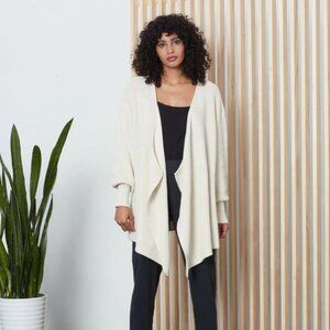 NWT Known Supply Wisteria Open Front Sweater Cardigan, size 2XL/3XL